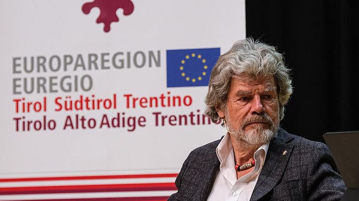 Dialogo con Messner, Teatro Sartori ad Ala