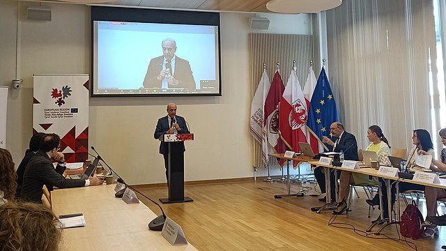 © Euregio Intervento di un speaker