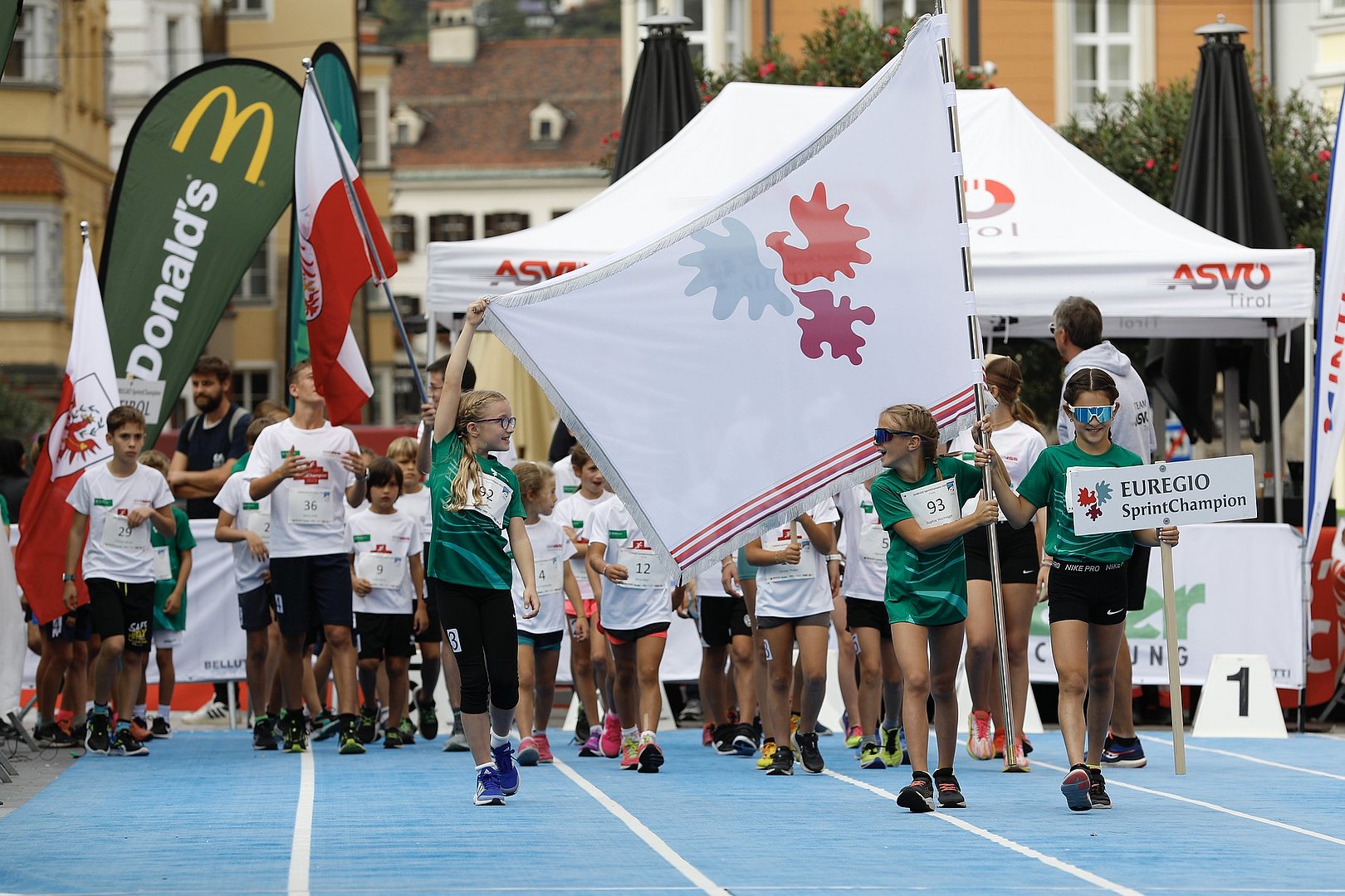 © ASVÖ Tirol Projekt "EuregioSprintChampion" in Innsbruck im Jahr 2023