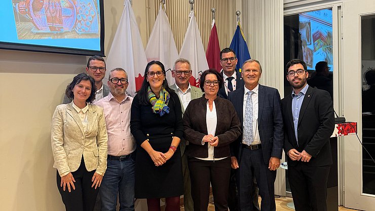 Vorstellung Fit4Co CBO in der Gemeinsamen Vertretung der Euregio Tirol-Südtirol-Trentino
