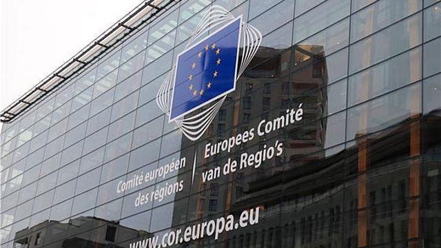Der europäische Ausschuss der Regionen in Brüssel