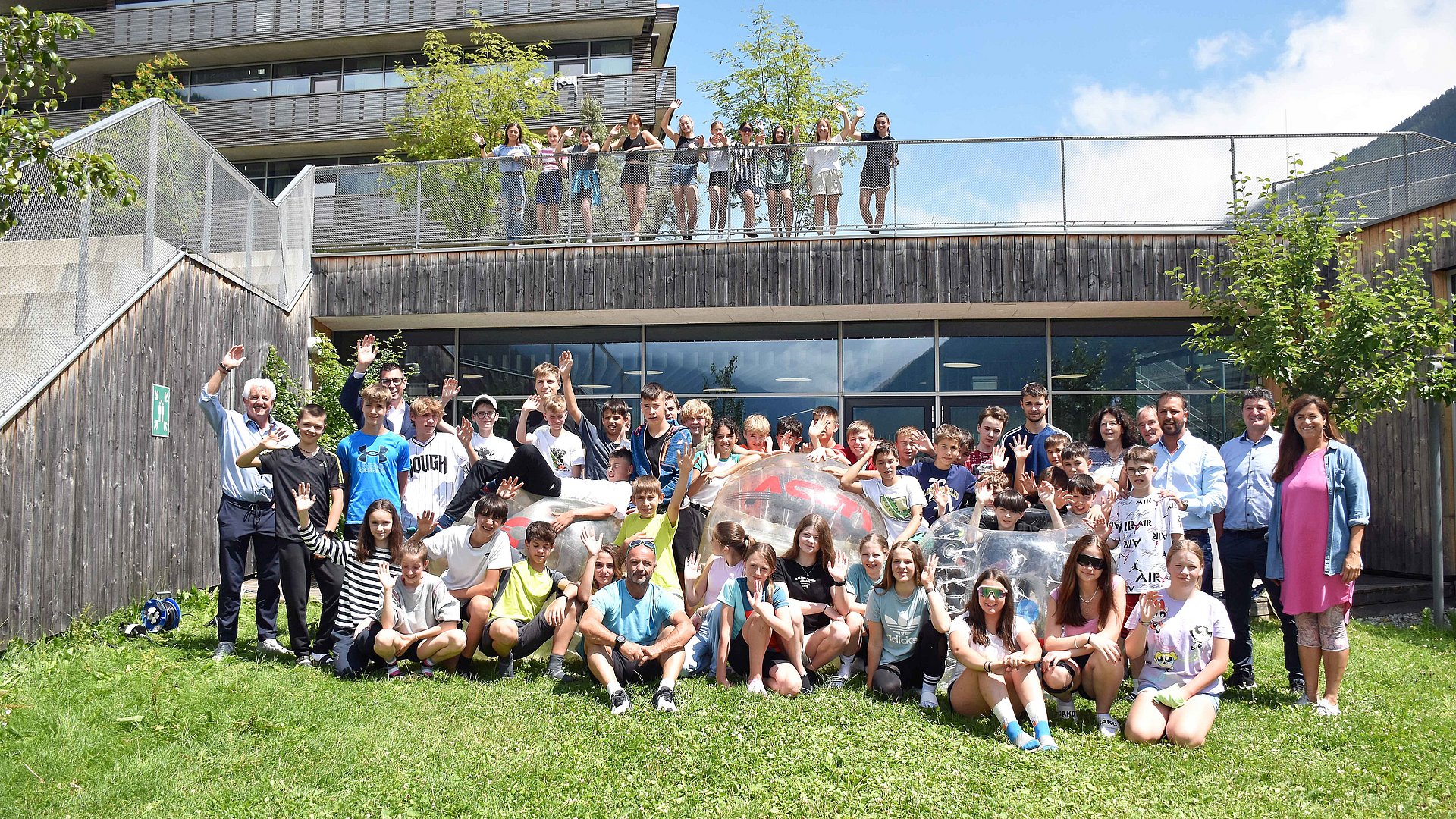 © ASVÖ Foto di gruppo dei partecipanti del SportCamp 2024.