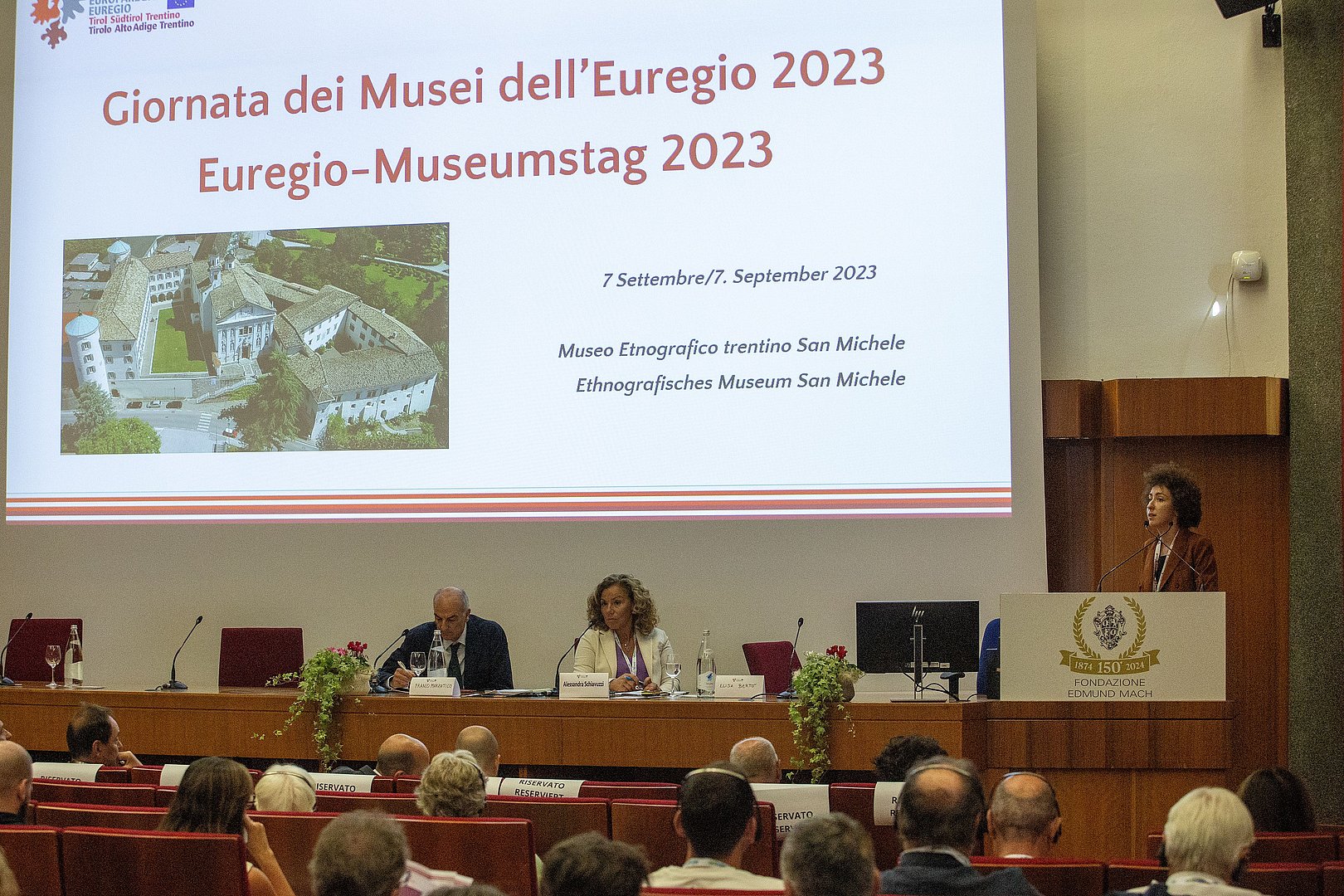 La Giornata dei musei dell'Euregio 2023 al METS di San Michele sottolineava il valore aggiunto della cooperazione transfrontaliera nel settore museale
