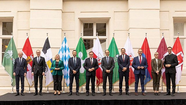 La Conferenza dei Capi di Governo dei Paesi Arge-Alp svolta oggi presso l'Hofburg di Innsbruck.