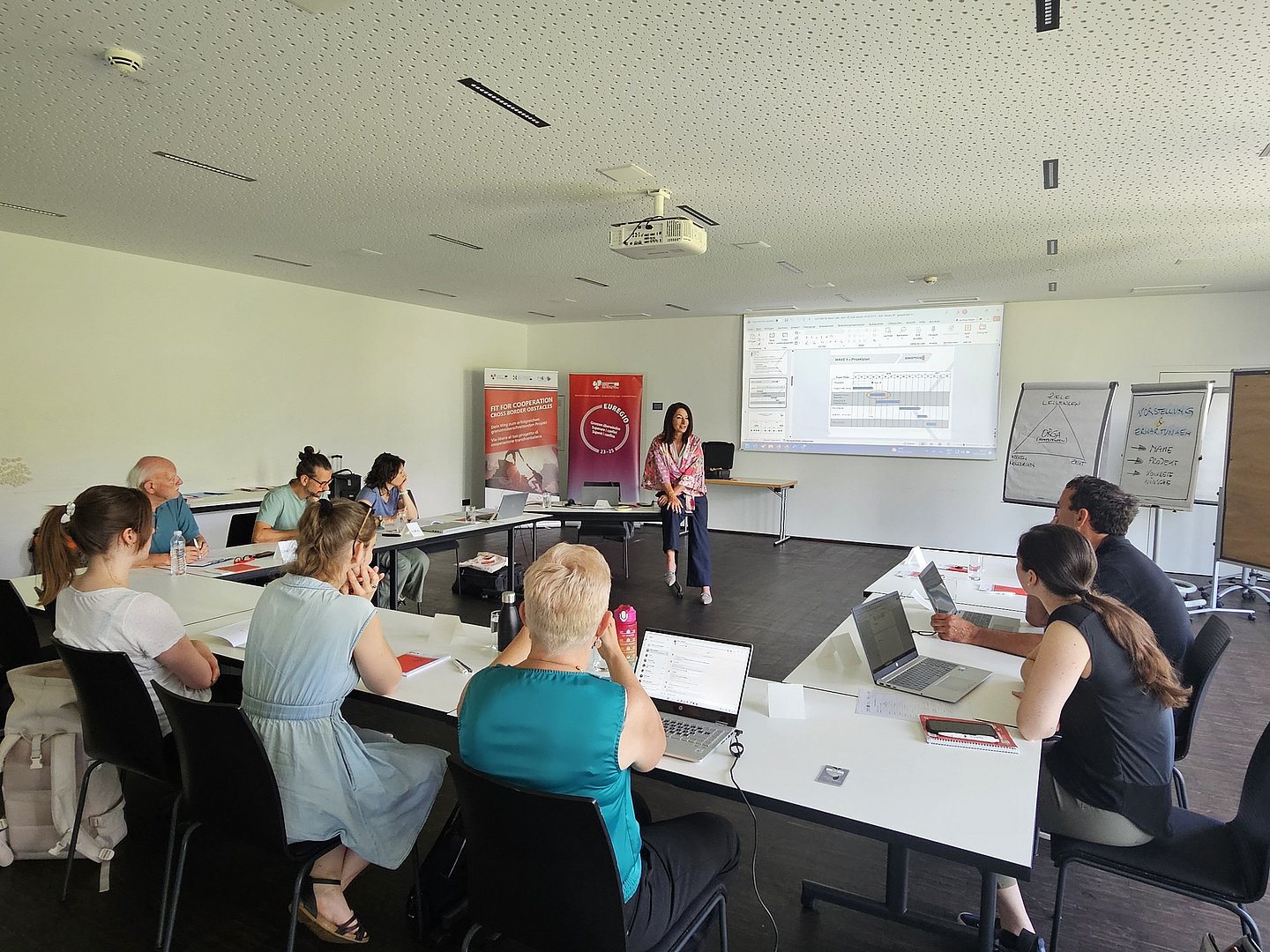 Workshop zum Thema Projektmanagement 