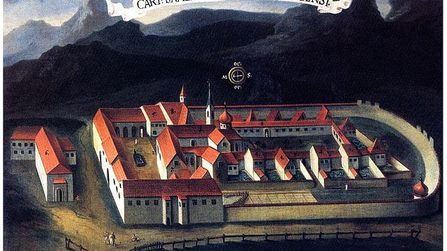 La Certosa in Val Senales attorno al 1750