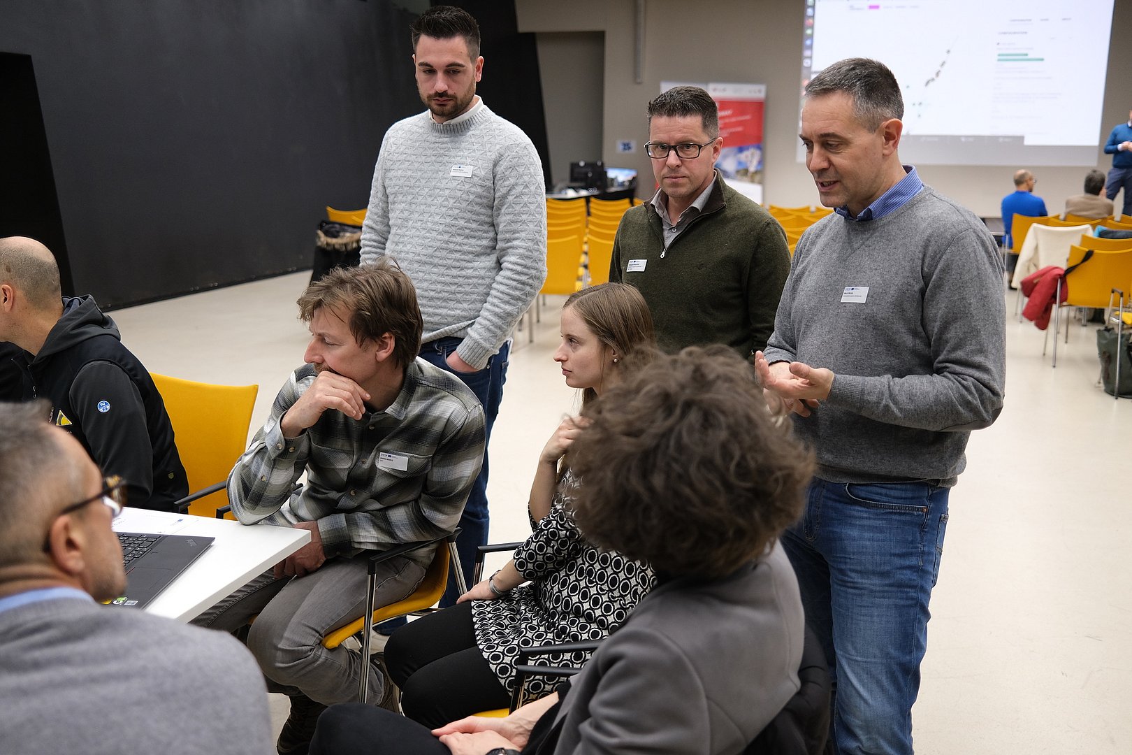© Peter Plattner Personen bei einem Workshop am Stakeholder-Day