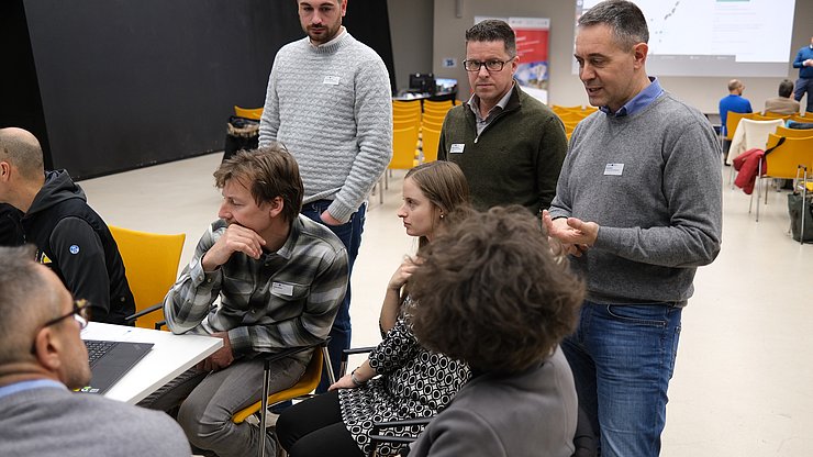 Peter Plattner Personen bei einem Workshop am Stakeholder-Day