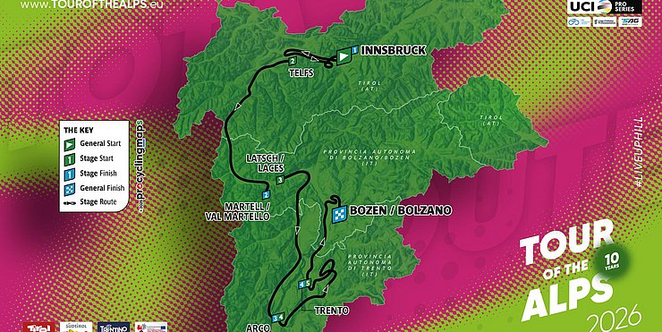 Das ist die Tour of the Alps 2026
