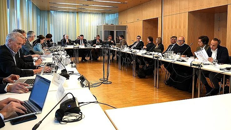 AGB-Vorsitzübergabe heute in Innsbruck.