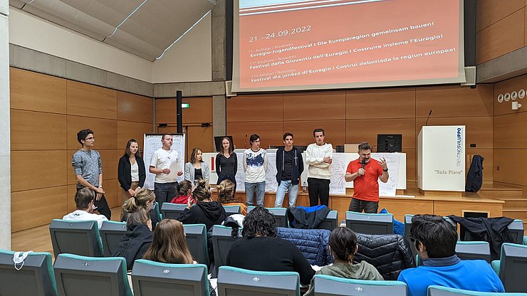 Euregio Presentazione dei risultati in plenaria e discussione