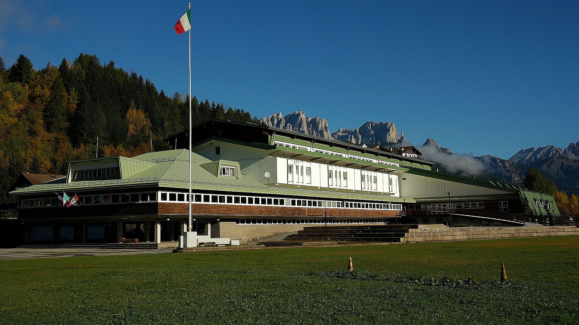 Alpines Ausbildungszentrum der Polizei in Moena 