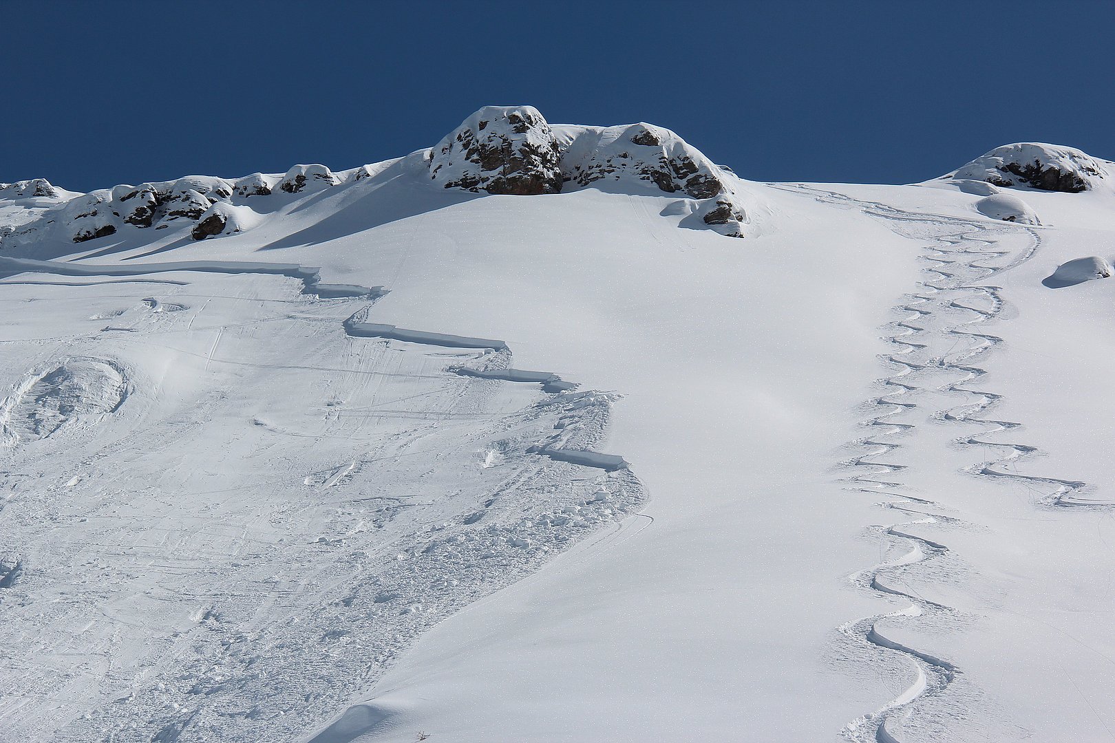 © LWD Tirol/Schlick Lawine Silleskogel