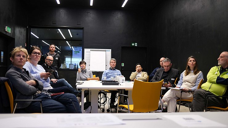 In Workshops konnten die Experten aus dem Bereich Wandern aller Euregio-Länder Rückmeldungen zu Digiway geben.