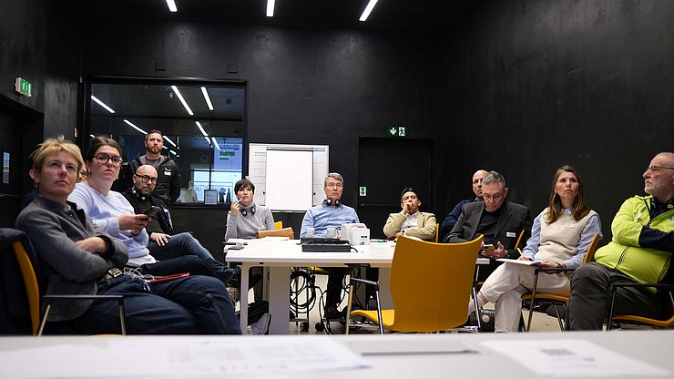 In Workshops konnten die Experten aus dem Bereich Wandern aller Euregio-Länder Rückmeldungen zu Digiway geben.