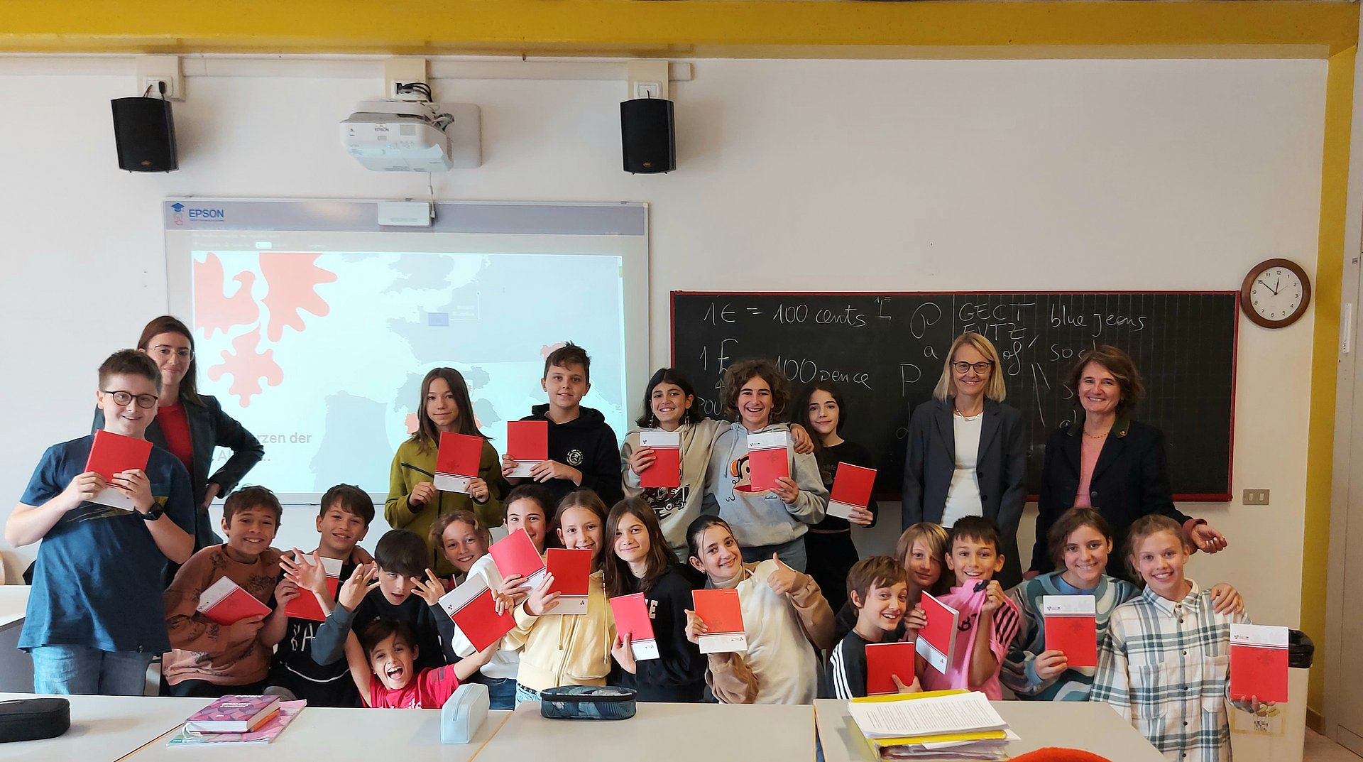 Progetto "EuregioIncontraLeScuole" nella scuola primaria di Cognola nel 2023