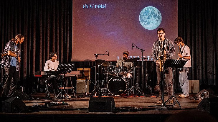 I vincitori del concorso Uploadsounds 2025: Daniele Patton con band 