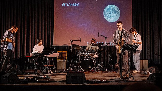 I vincitori del concorso Uploadsounds 2025: Daniele Patton con band 