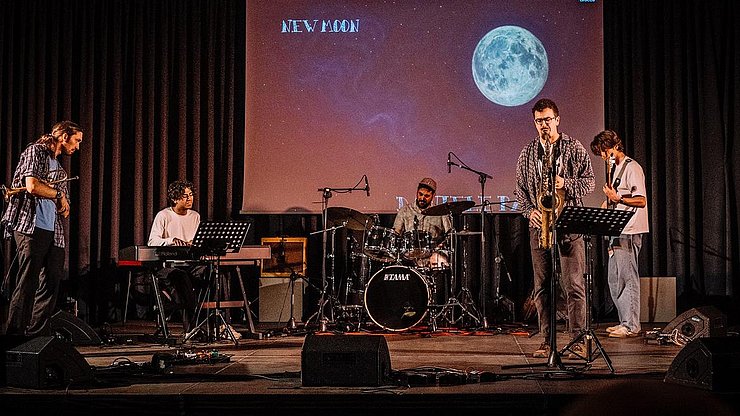 Haben Uploadsounds 2025 gewonnen: Daniele Patton mit Band 