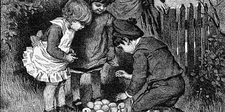 Nel 1926, in alcune zone della Val Pusteria, le uova di Pasqua non venivano solo cercate dai bambini, ma anche lanciate oltre il tetto della casa come protezione dai fulmini.