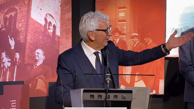 © European Parliament In foto il Presidente del Consiglio della Provincia di Trento Claudio Soini.