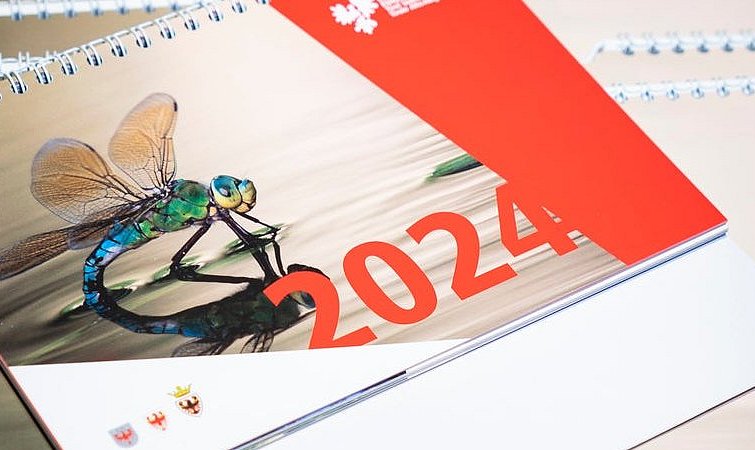 Il calendario fotografico 2024 dell'Euregio è disponibile come calendario da parete o da tavolo. 