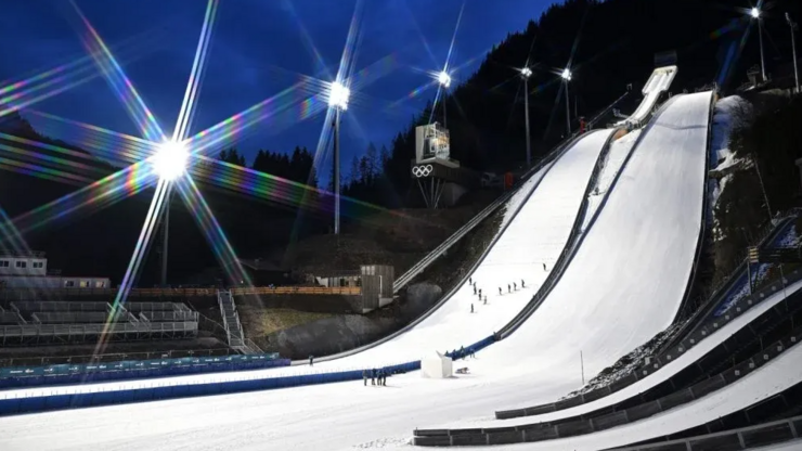 © PAT e Nordic Ski WM Val di Fiemme 2003 srl L'impianto di salto con gli sci di Predazzo è stato una delle due sedi delle gare olimpiche in Trentino.