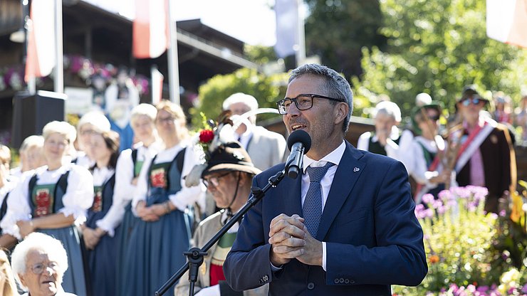© Land Tirol/Sedlak Landeshauptmann Arno Kompatscher (Südtirol): "Wir müssen auch künftig direkt mit der EU-Kommission verhandeln und ihre Programme eigenverantwortlich umsetzen können."