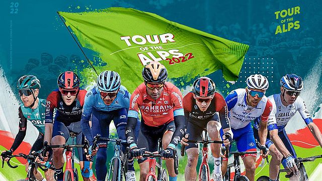 Cover del Tour of the Alps - edizione 2022