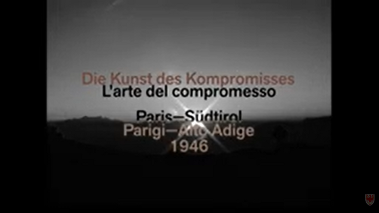 Il documentario "L'arte del compromesso. Parigi – Alto Adige 1946" offre uno sguardo sui negoziati storici dal punto di vista della delegazione altoatesina.