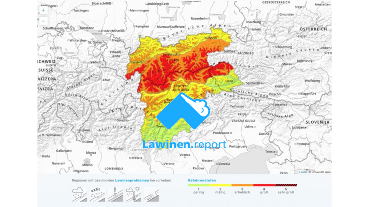 Lawinen.report der Euregio