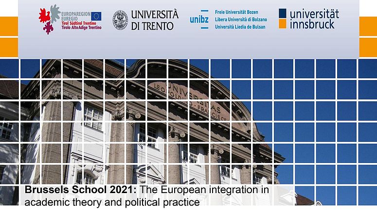 Screenshot der Auftaktveranstaltung der Brussels School 2021