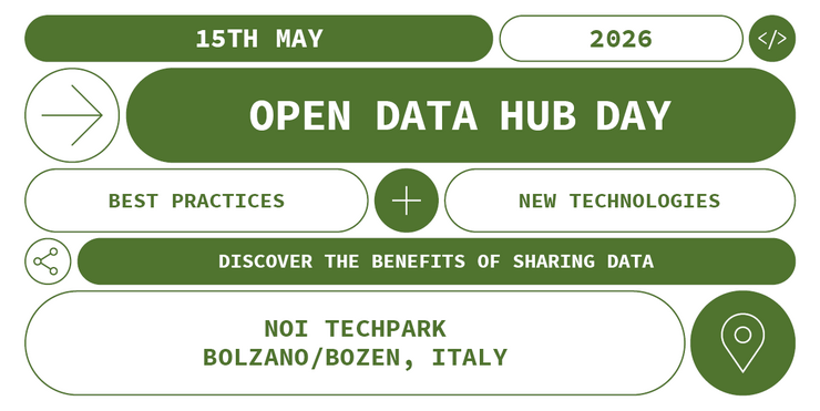 Logo bzw. Einladungsgrafik für den Open Data Hub Day 2026