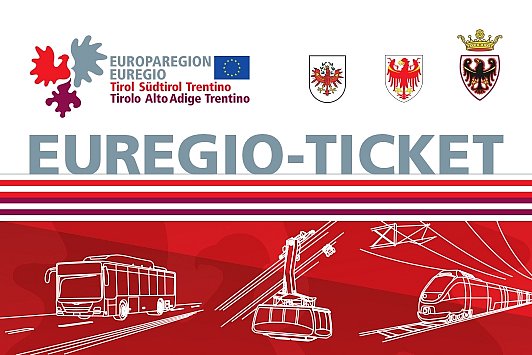 Grafik Euregio-Ticket 2025 (Vorderseite)