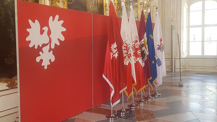 Übergabe Euregio-Präsidentschaft von Tirol ans Trentino