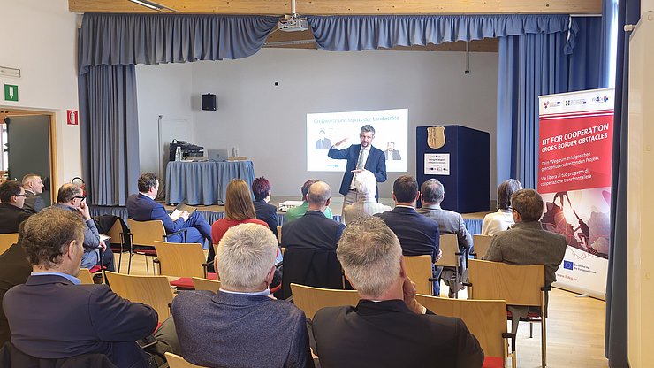 Numerosi rappresentanti dalla Wipptal del nord e del sud hanno partecipato all'incontro del 27 marzo alla Prenner-Haus al Brennero