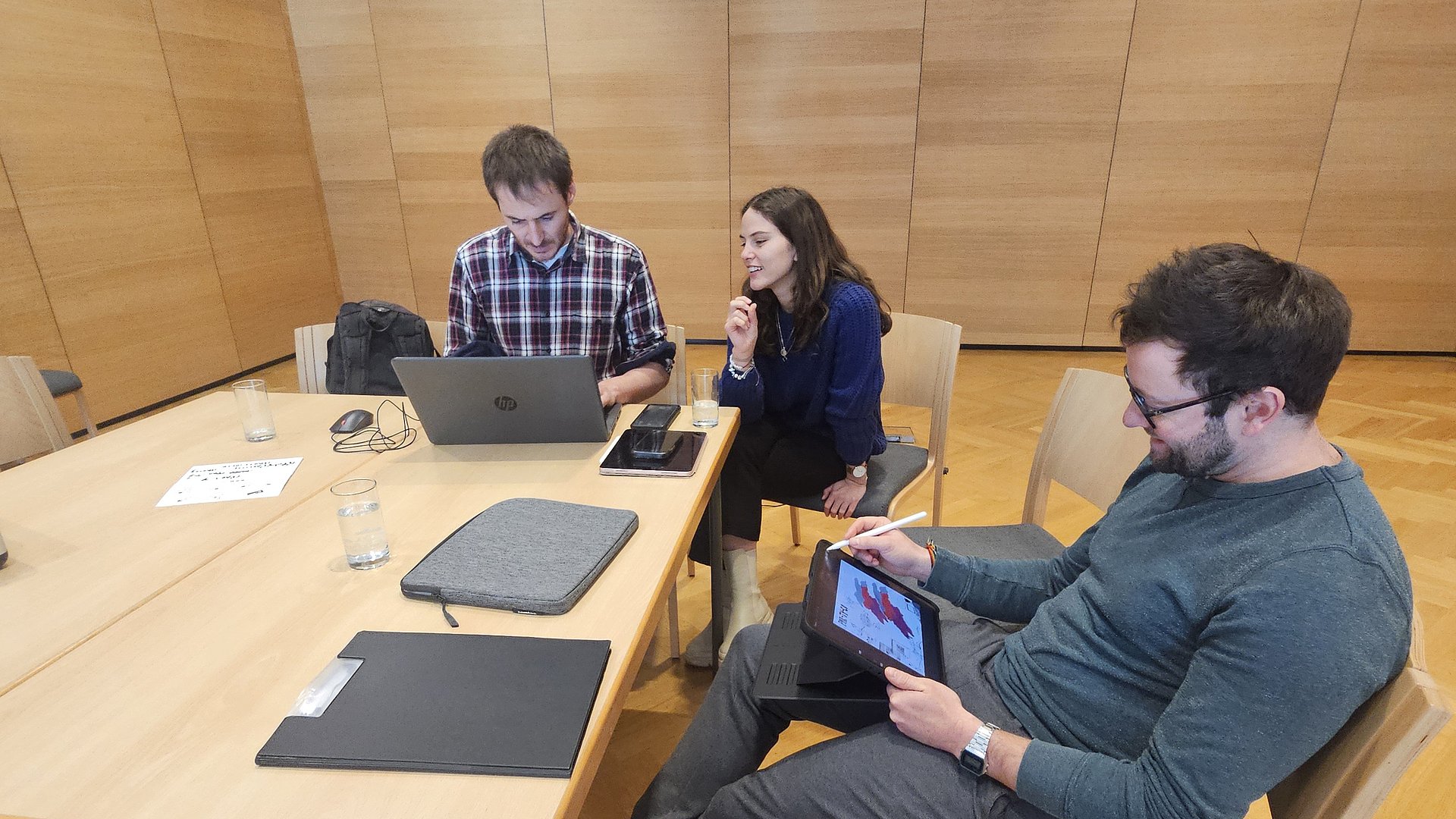 Partner di progetto del tandem PAR-TY-CO lavorano insieme