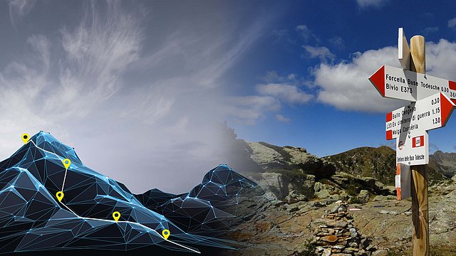 Mit dem Projekt Digiway sollen Wanderrouten in Südtirol, Tirol und dem Trentino durch eine gemeinsame Datenbasis harmonisiert und vergleichbar gemacht werden, zum Beispiel bezüglich ihres Schwierigkeitsgrades oder Gefahrenpotentials. Das Projekt wird über das Programm Interreg Italien-Österreich finanziert. 