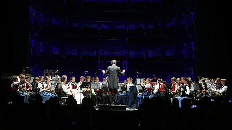 Im Trentino gastierte das Euregio-Jugendblasorchester heuer im Teatro Sociale von Trient. 