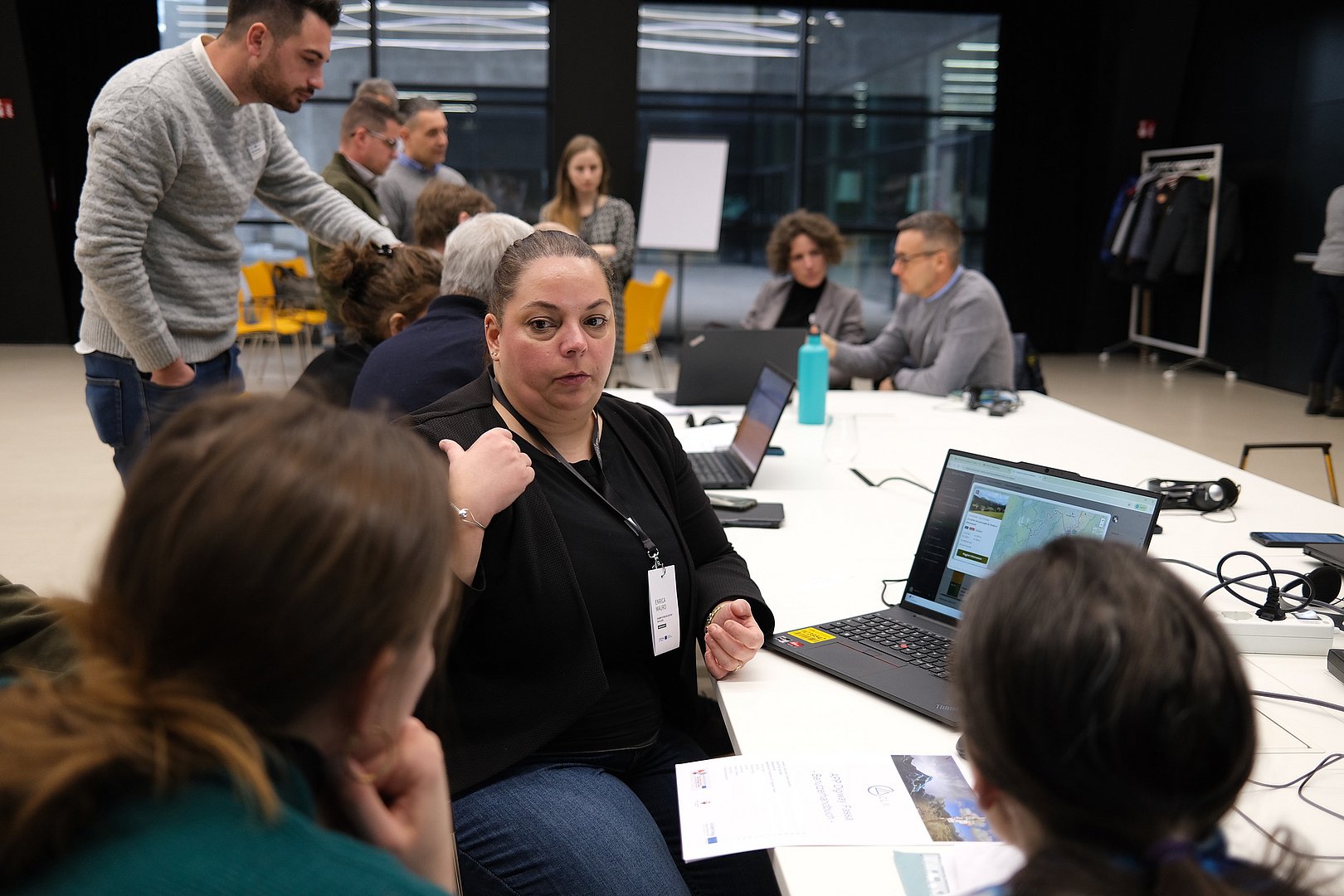 © Peter Plattner Personen bei einem Workshop am Stakeholder-Day