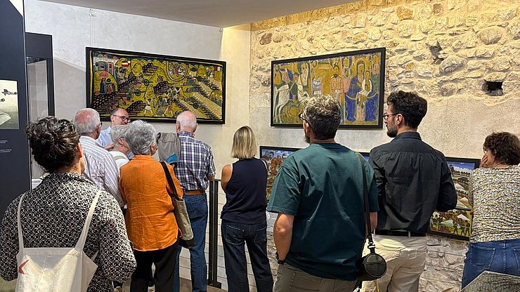 Circa 140 persone hanno partecipato alle visite guidate alla mostra temporanea del Museo storico militare italiano (MITAG) nell'ambito dell'Anno museale dell'Euregio. 
