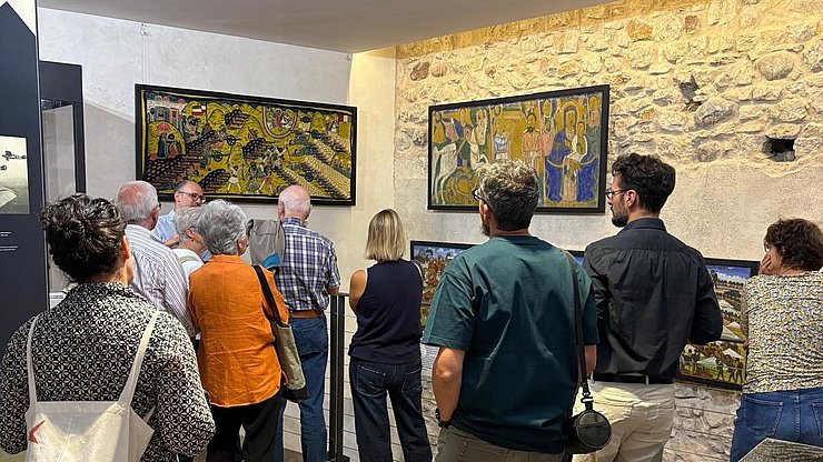 An den Führungen durch die Sonderausstellung des Italienischen Historischen Kriegsmuseums (MITAG) zum Euregio-Museumsjahr nahmen rund 140 Personen teil.