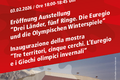 © Euregio Flyer zur Euregio-Ausstellung "Olympische Winterspiele Milano-Cortina"