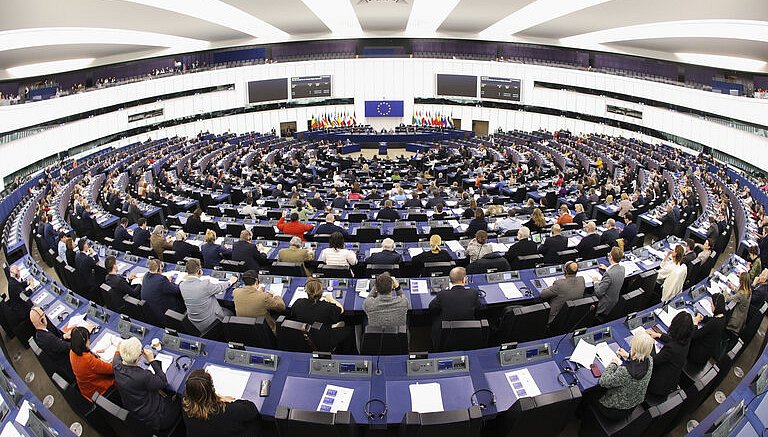 Europäisches Parlament und die Abstimmung in Straßburg