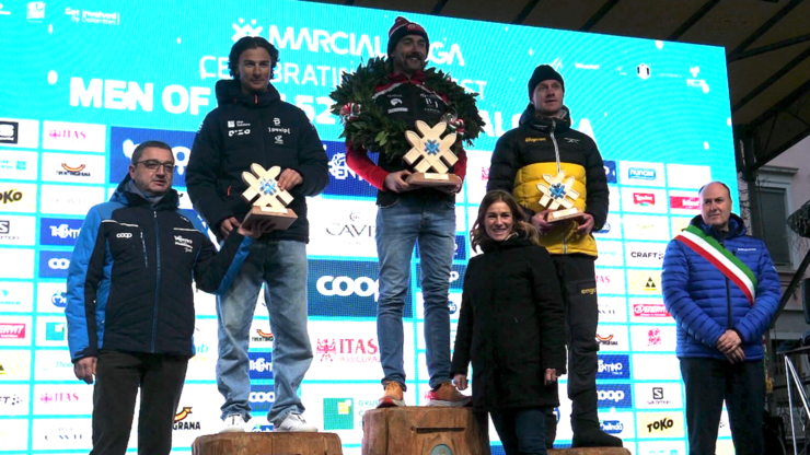 Il Trofeo Euregio Under 23 è stato consegnato dal consigliere provinciale Michele Malfer anche ai vincitori maschili.