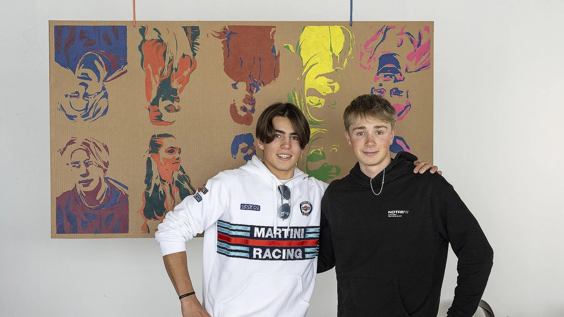 Progetto "Euregio-KIDS" (Arte a scuola) con la mostra "storie e corpi" - studenti del Liceo Artistico di San Giovanni di Fassa
