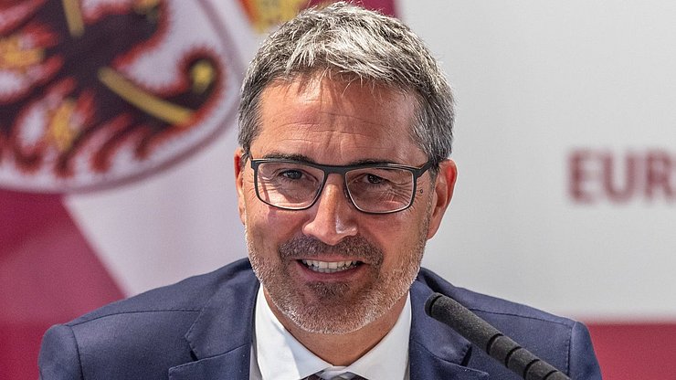 Il presidente della Provincia di Bolzano, Arno Kompatscher