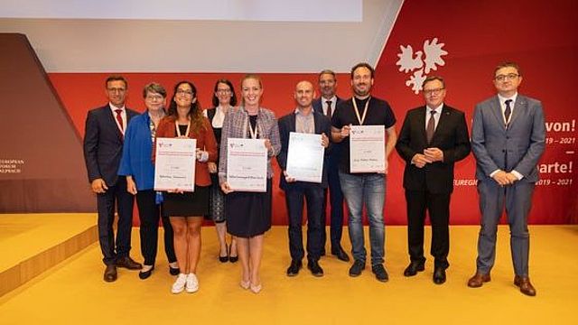 Vincitori del Premio giovani ricercatori dell'Euregio 2021 il 22 agosto ad Alpbach