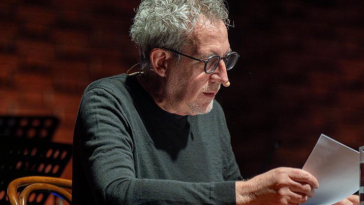 © Land Tirol/Lukas Järvinen Der Südtiroler Autor Sepp Mall gewährte Einblicke in sein literarisches Schaffen