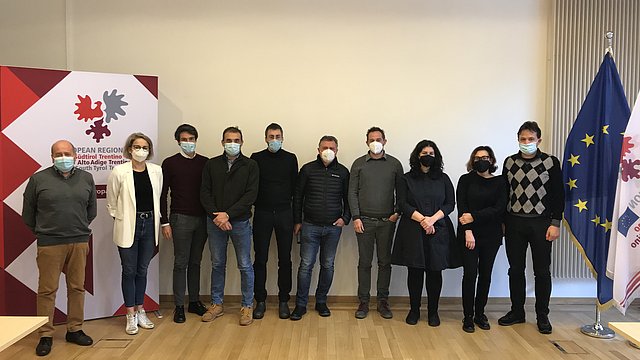 © Euregio Bürgermeister*innen aus dem Trentino zu Gast in Brüssel.